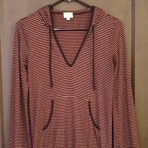 Ella Moss Hooded Top